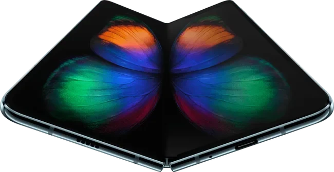 A folding smartphone