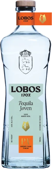 A bottle of tequila